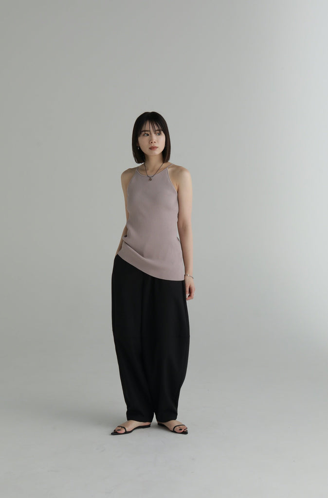 柔らかい Louren新作 linen like cocoon pants - 通販 - lubo.com.pl