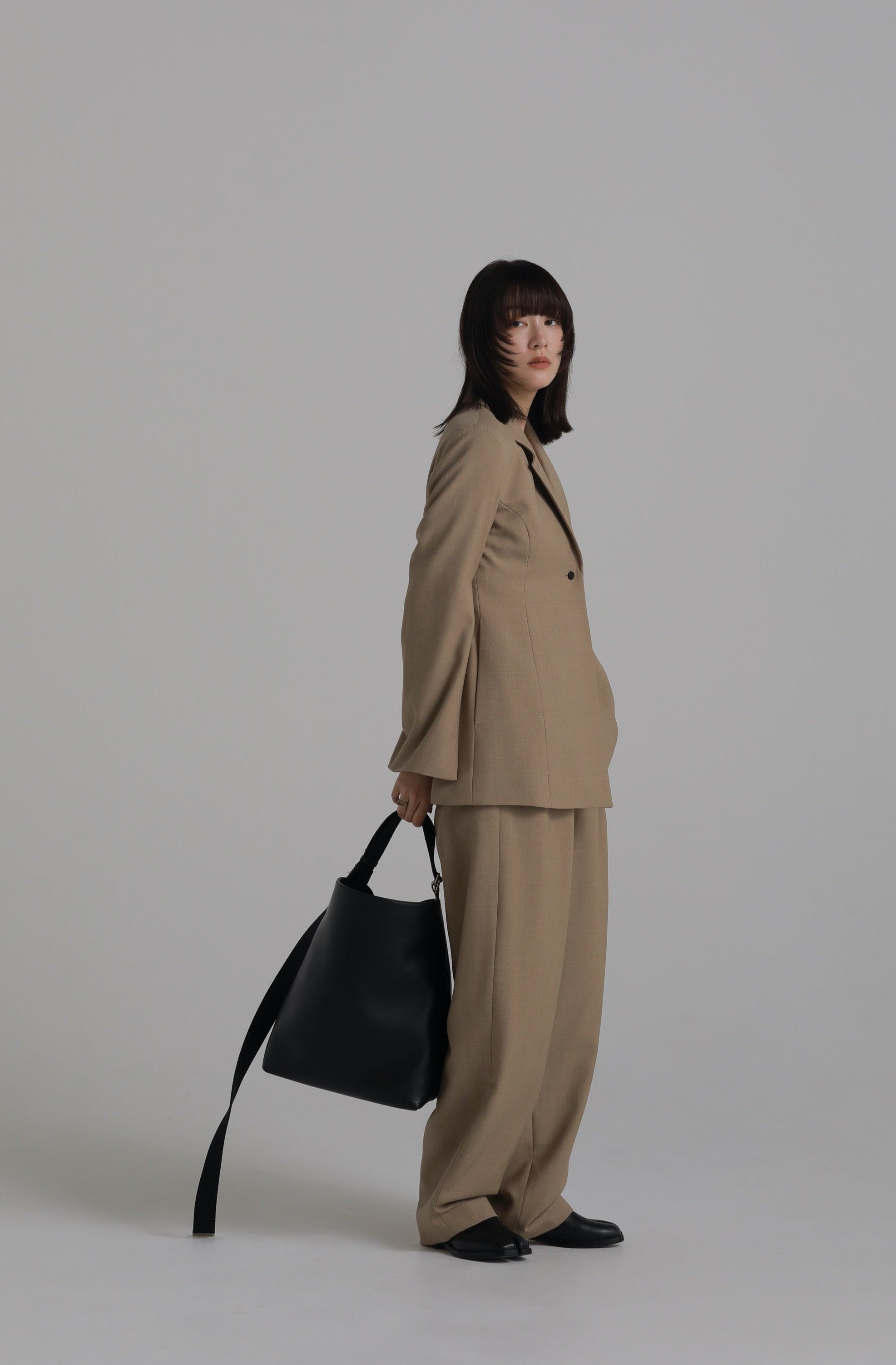 slit sleeve tailored jacket – louren store