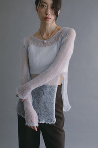 【新品】Louren ローレン side slit mohair knit side slit mohair knit – louren store