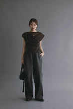 画像をギャラリービューアに読み込む, model：157cm ( black / 38 )