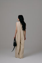 画像をギャラリービューアに読み込む, Vneck tweed combinaison