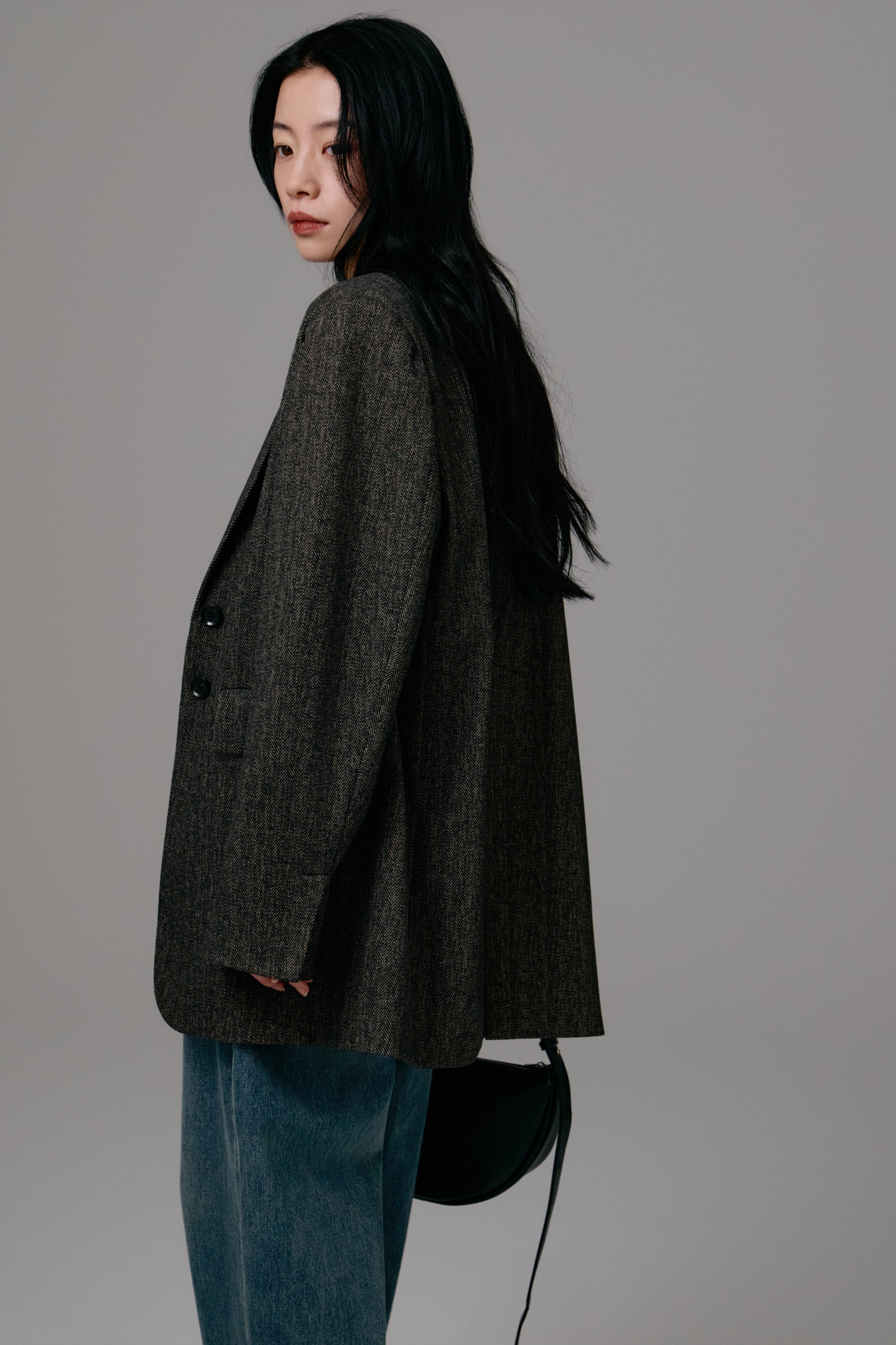 新品未使用タグ付きlouren herringbone jacket herringbone jacket – louren store