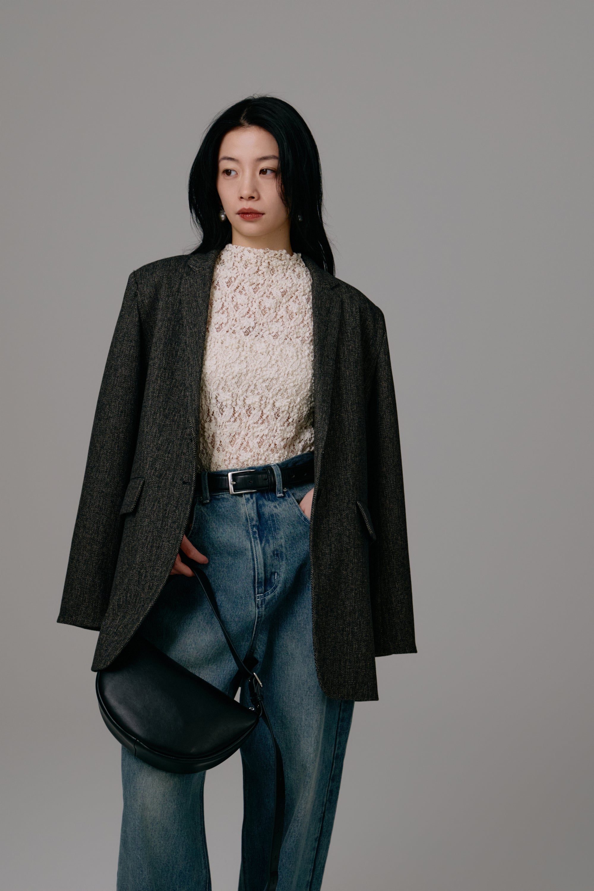 新品未使用タグ付きlouren herringbone jacket herringbone jacket – louren store