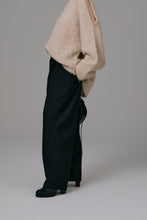 画像をギャラリービューアに読み込む, single tuck cocoon pants