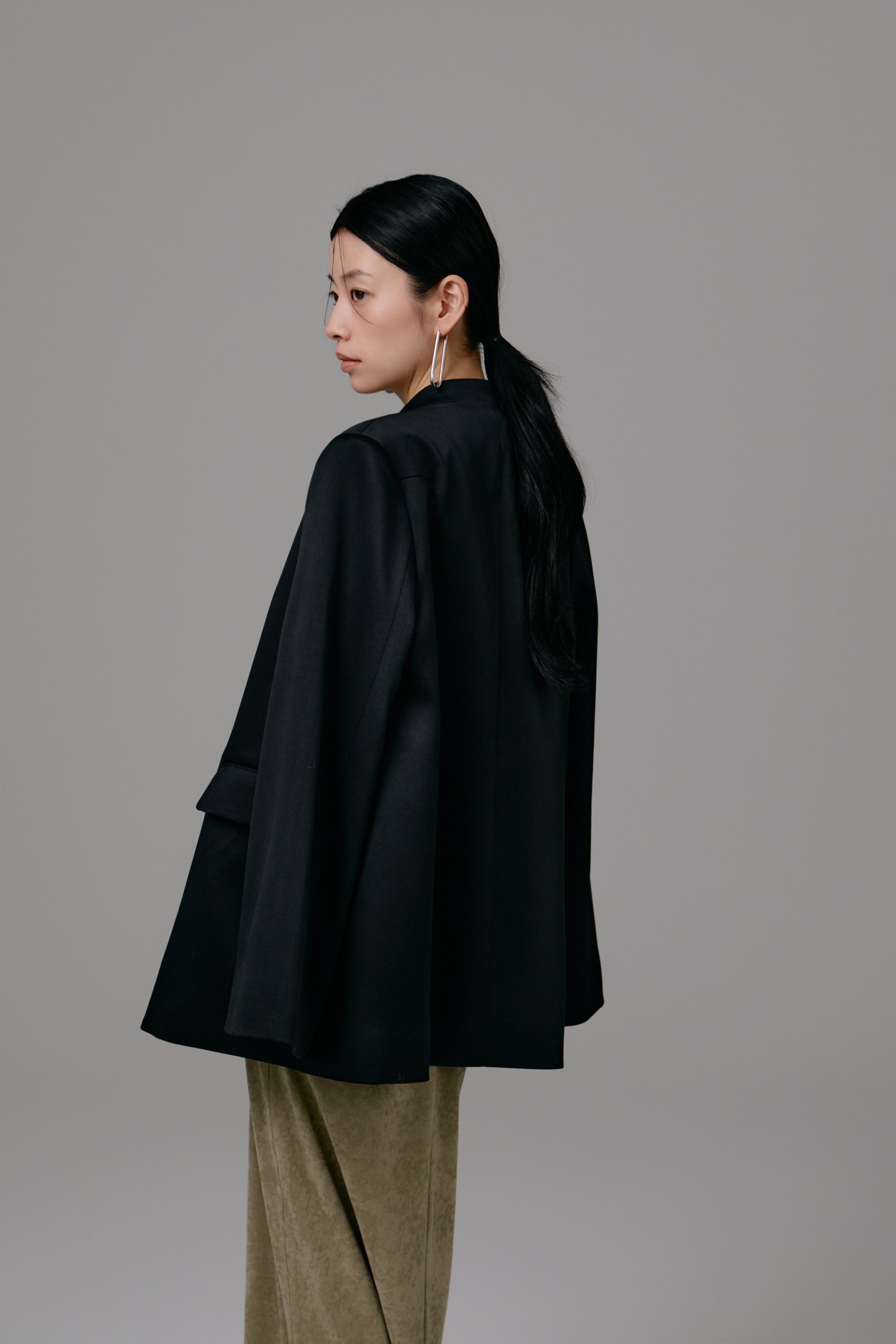 notched collar jacket – louren store