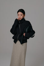 Load image into Gallery viewer, zip up knit cardigan