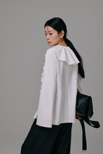 Load image into Gallery viewer, frills collar blouse