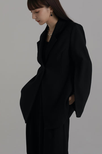 slit sleeve tailored jacket – louren store slit sleeve tailored jacket – louren store