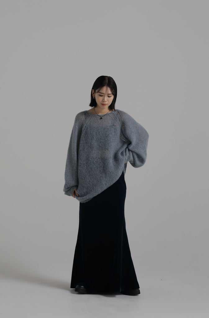 mohair loose knit