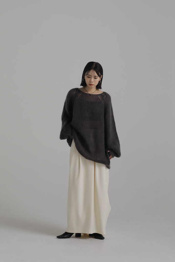 back drape cocoon skirt – louren store