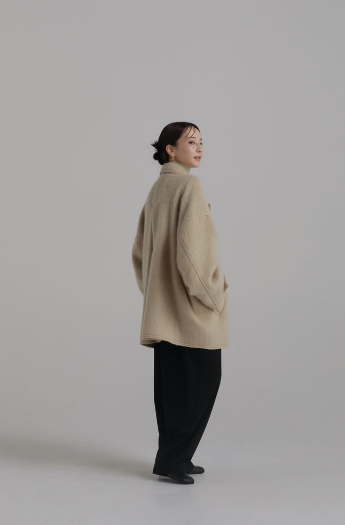 shaggy double coat – louren store