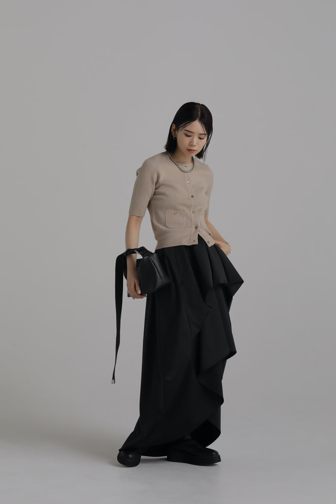 design taffeta skirt – louren store