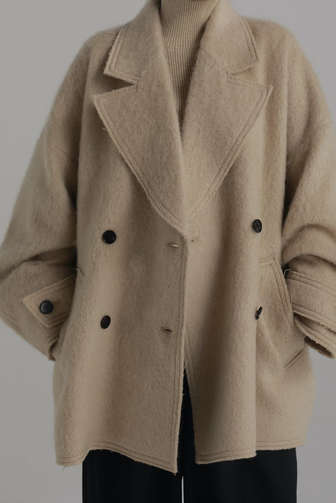 shaggy double coat – louren store