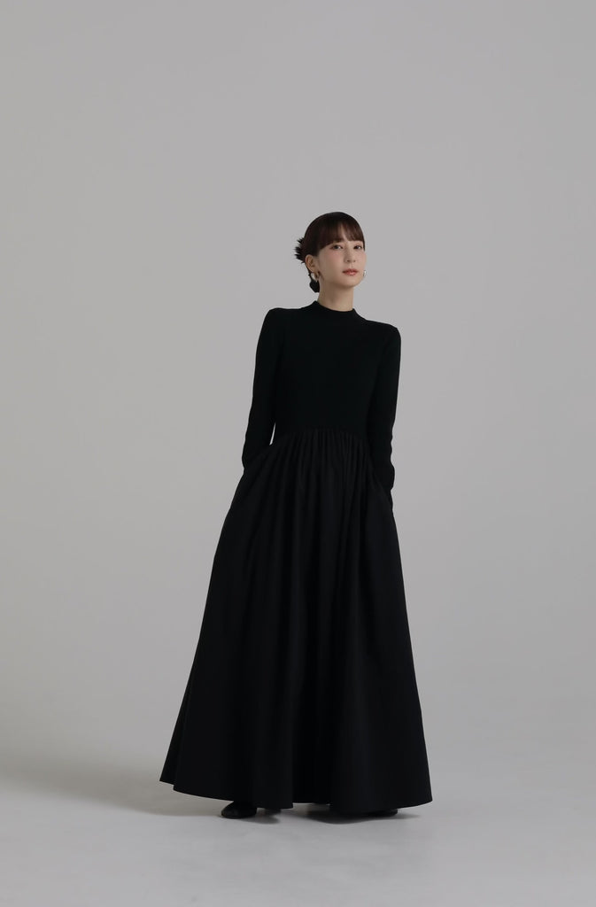 素晴らしい ローレン louren knit docking dress | solinvet.com