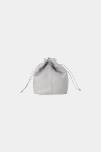 soft leather drawstring bag