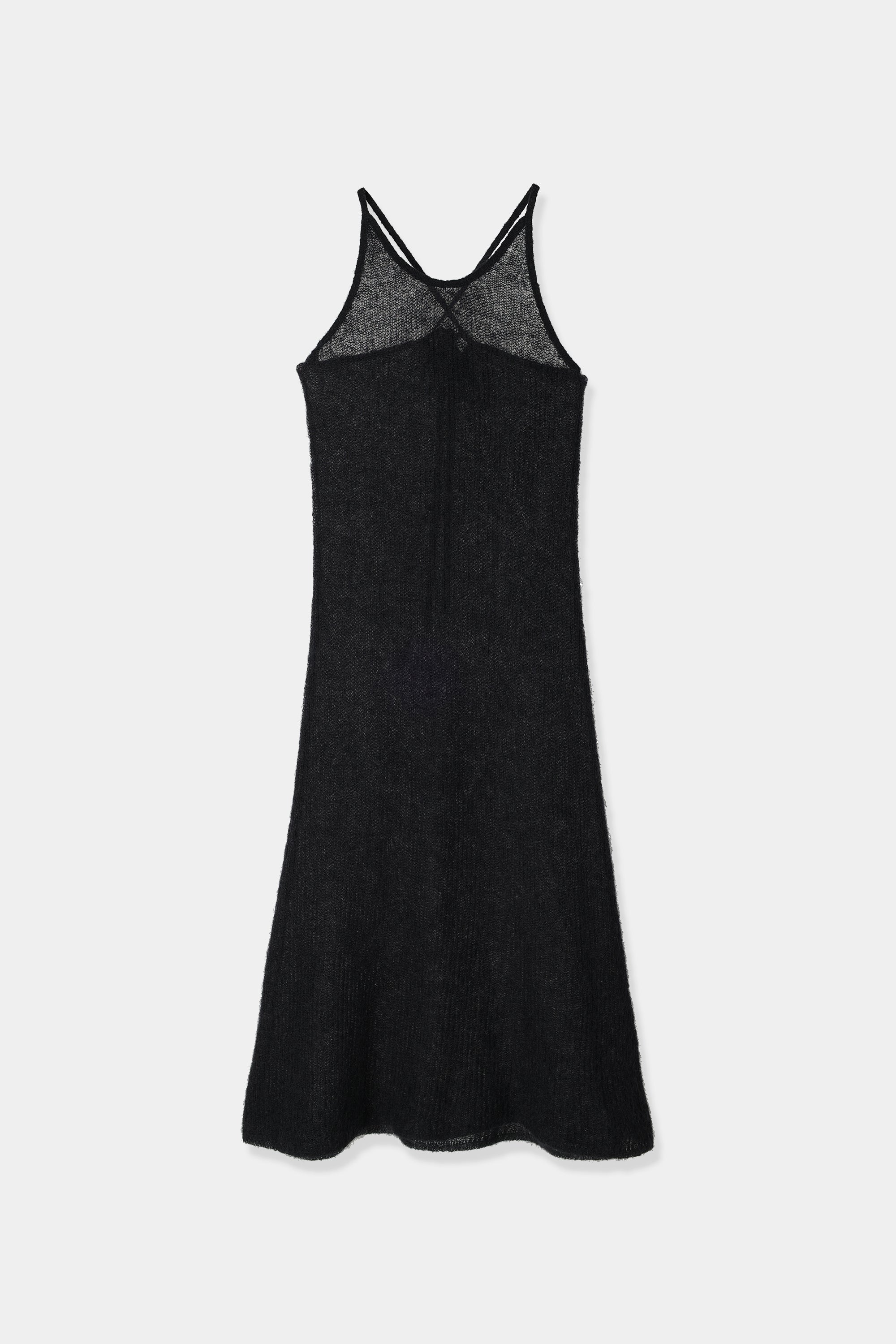 mohair knit camisole dress – louren store