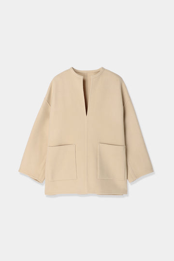 doubleface Vneck pullover – louren store