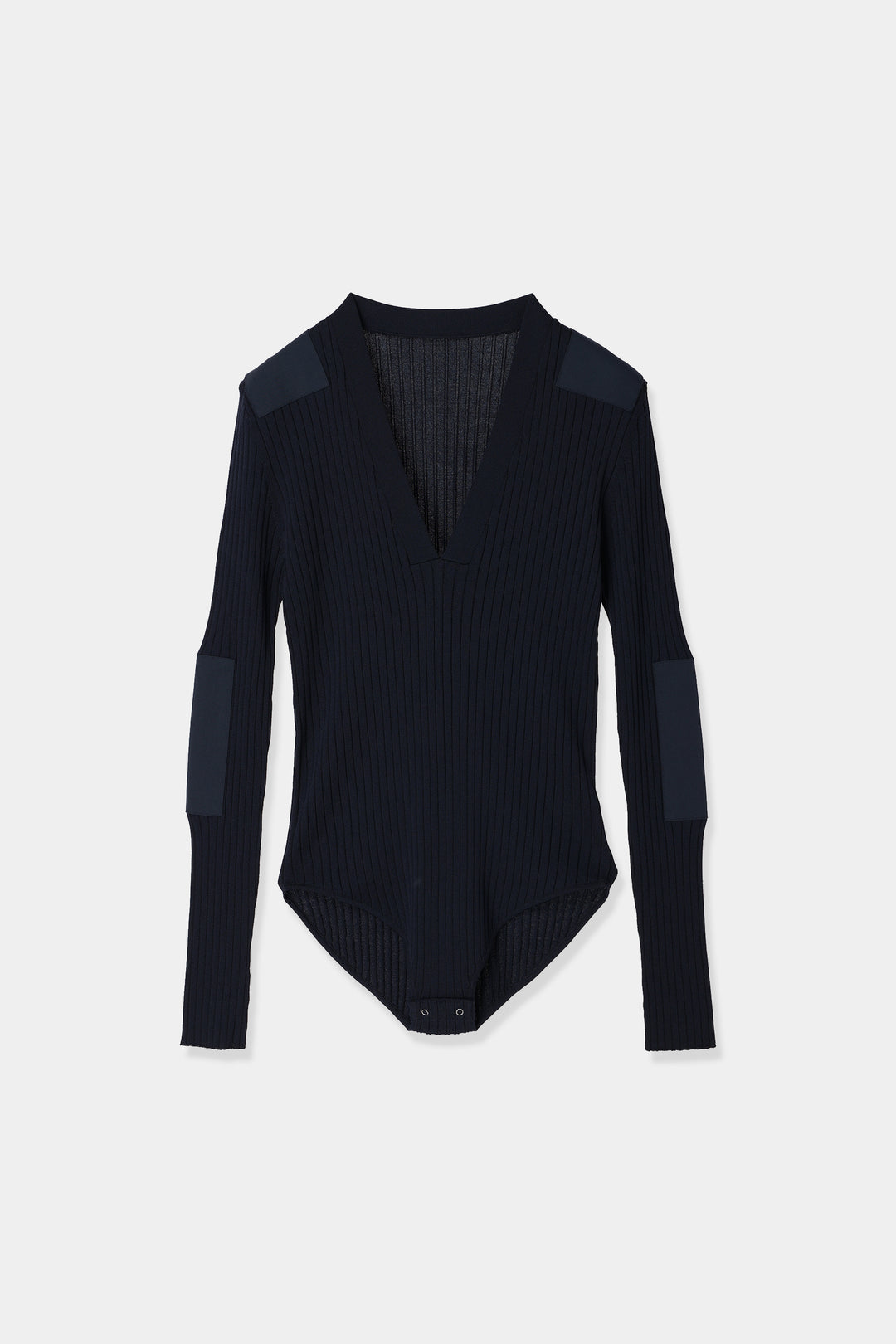 patchwork military knit bodysuit – louren store 