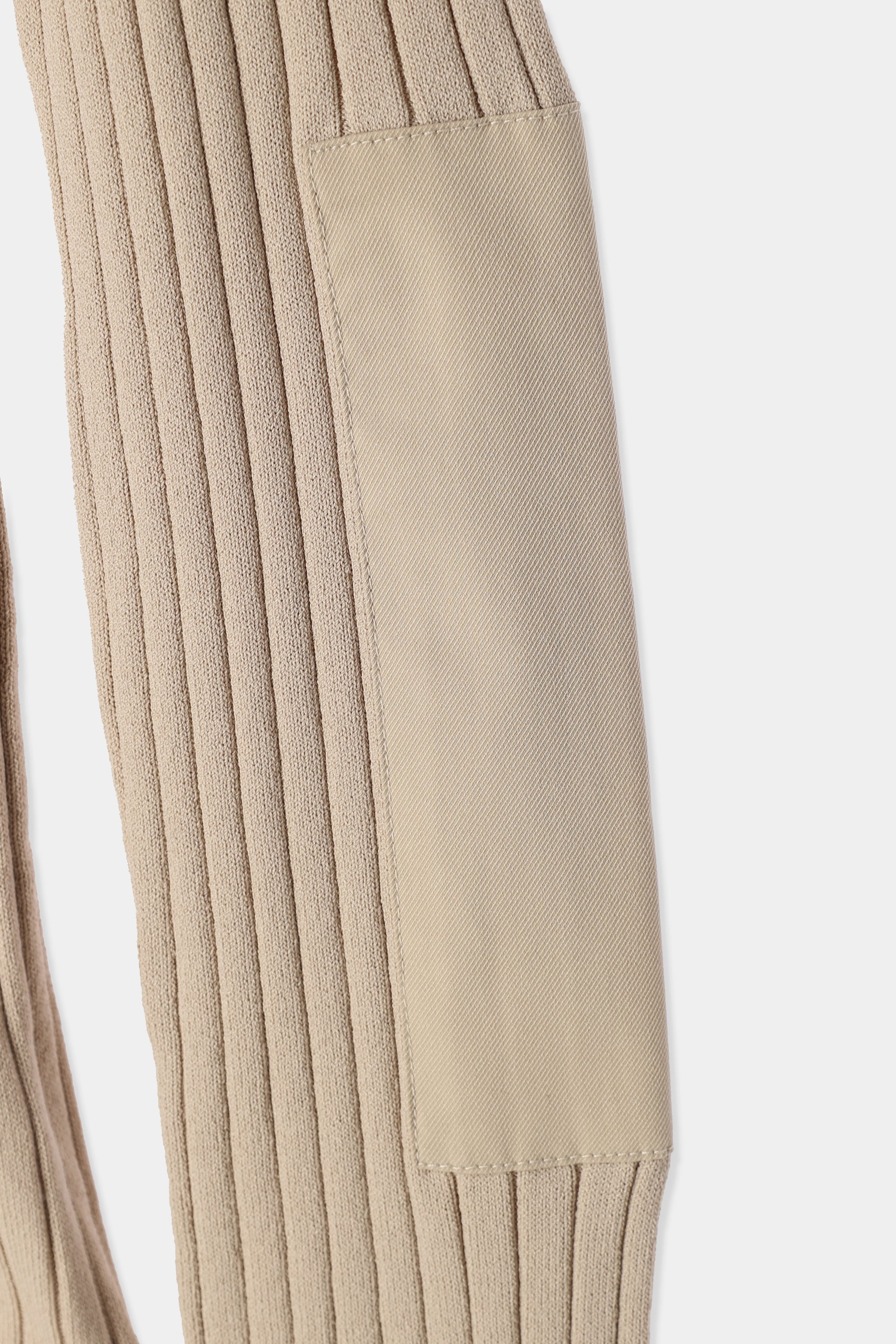 patchwork military knit bodysuit – louren store