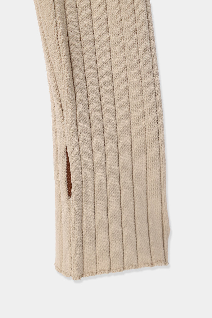 patchwork military knit bodysuit – louren store