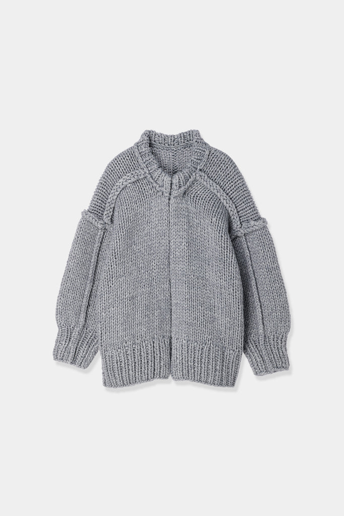 代引き不可 louren volume hand knit outer - トップス