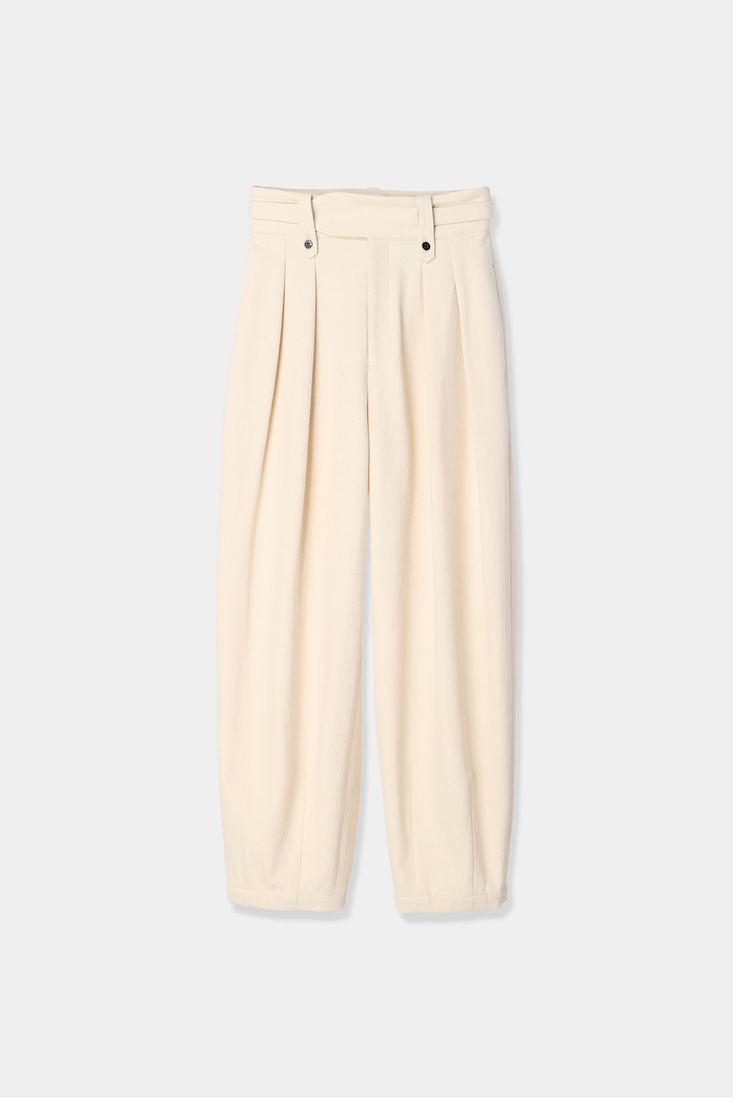slab cotton cocoon pants – louren store