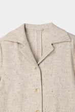 Load image into Gallery viewer, slub tweed jacket