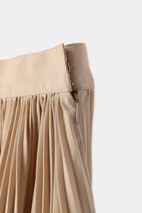accordion pleats skirt