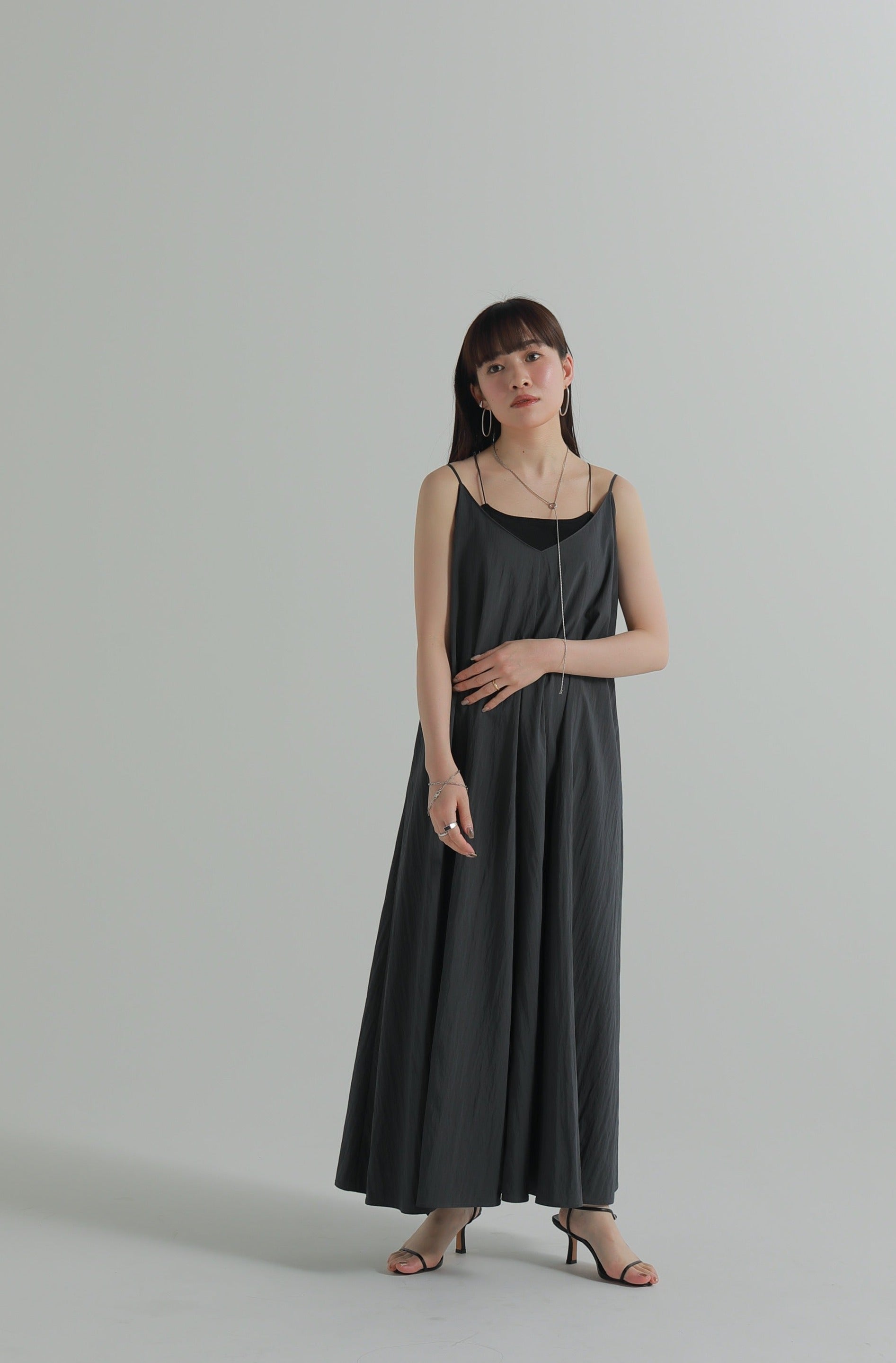 camisole crepe dress – louren store