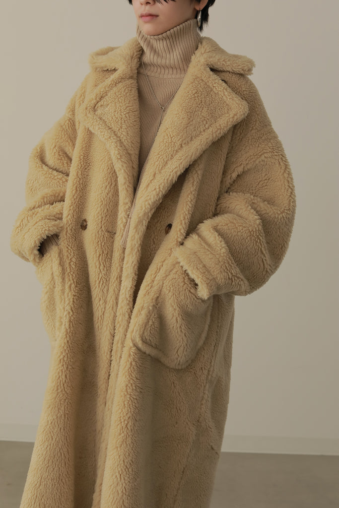 volume boa coat – louren store