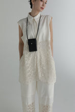Load image into Gallery viewer, raschel lace panel shirt