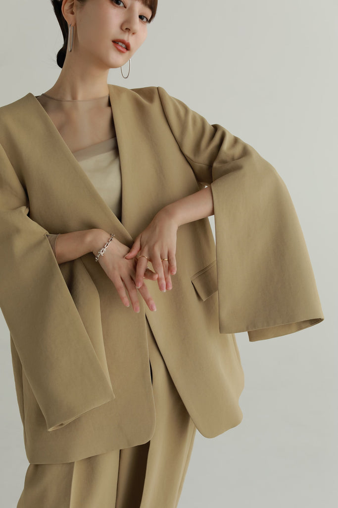 slit sleeve jacket – louren store slit sleeve jacket – louren store