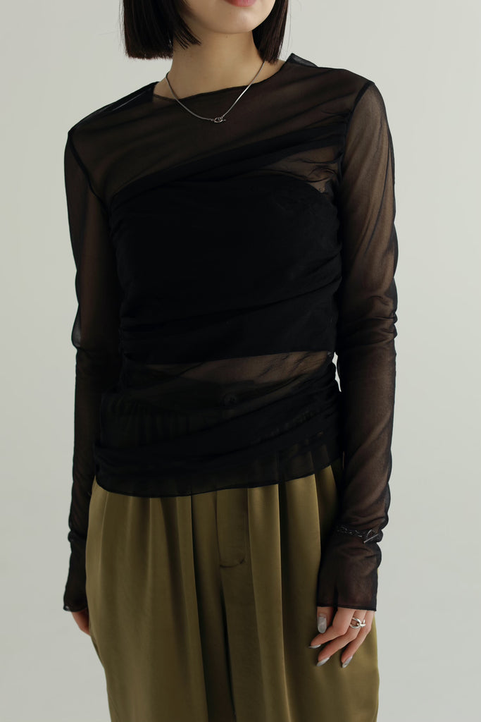 vintage satin cocoon pants – louren store