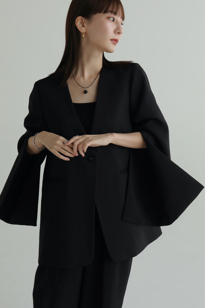 slit sleeve jacket – louren store slit sleeve jacket – louren store