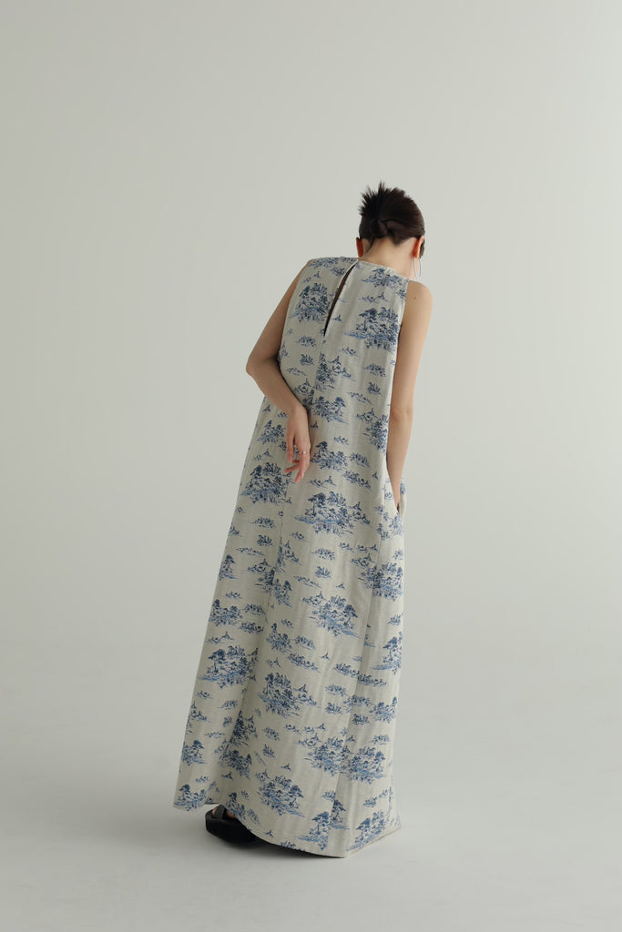 louren lakeside jacquard dress | testandresearch.org