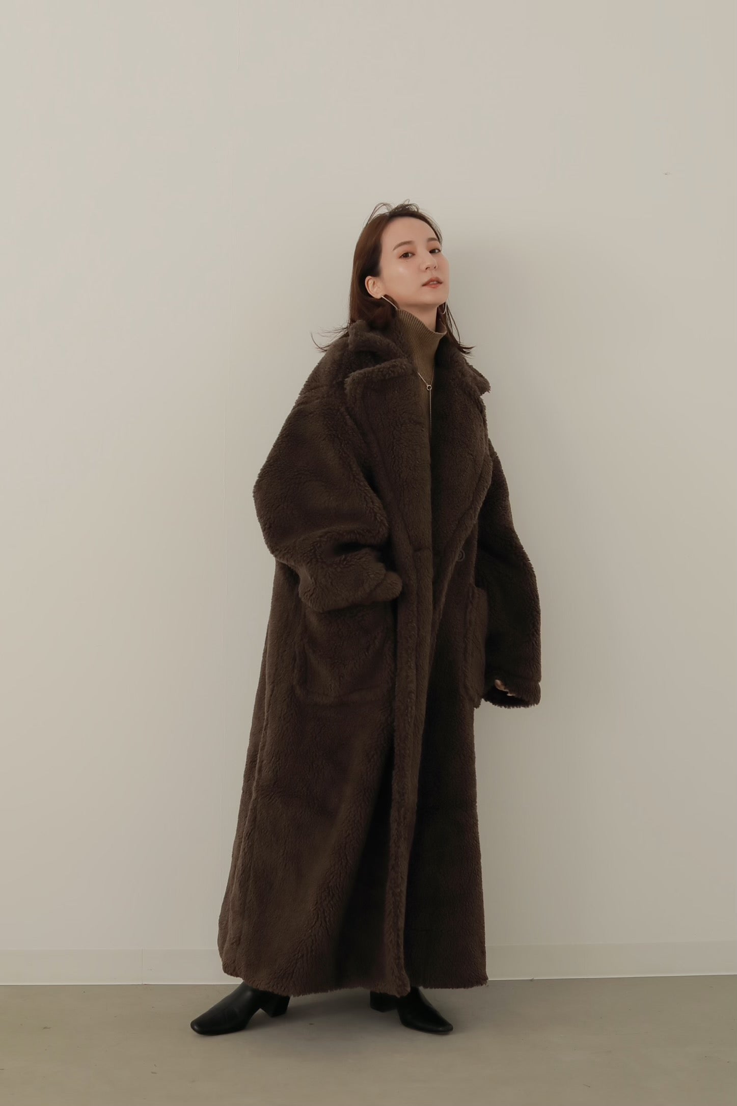 louren volume boa coat ローレン ボアコート volume boa coat – louren store