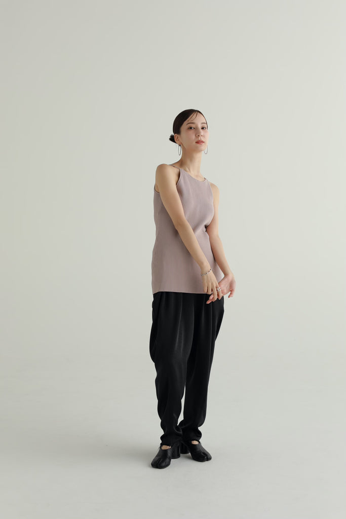 vintage satin cocoon pants – louren store