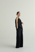 Load image into Gallery viewer, satin tuck wide pants
